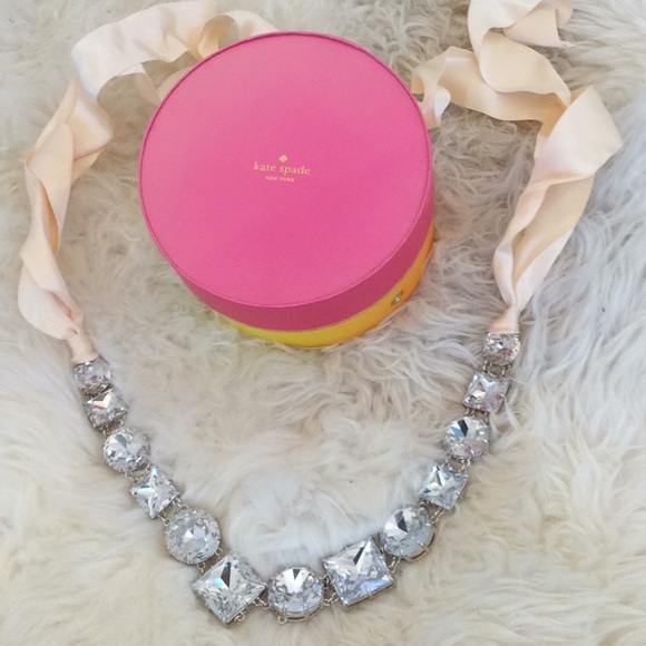 NEW IN BOX KATE SPADE Crystal necklace - Picture 3 of 5